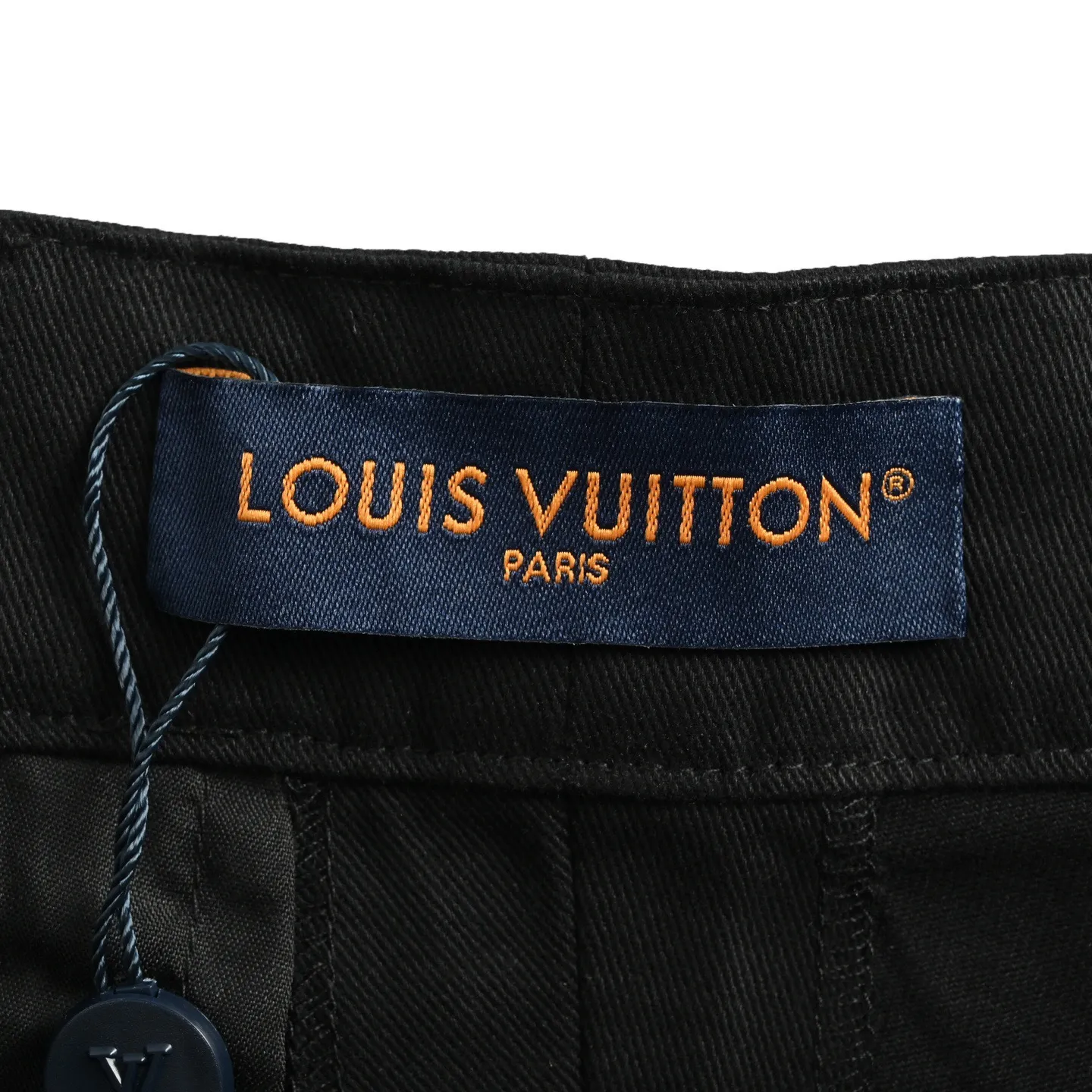 Louis Vuitton/Louis Vuitton 24ss pocket flocked patchwork shorts